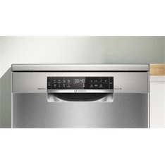 Bosch SMS6ECI12E inox, szabadonálló, programok száma:8, 14 terítékes mosogatógép