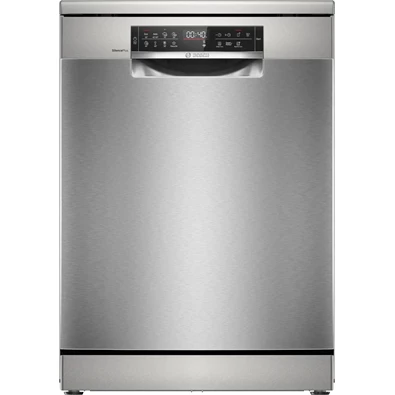 Bosch SMS8ECI02E inox, szabadonálló, programok száma:8, 14 terítékes mosogatógép
