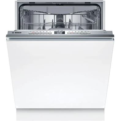 Bosch SMV4EVX04E ezüst, programok száma: 6, beépíthető, 13 terítékes mosogatógép 