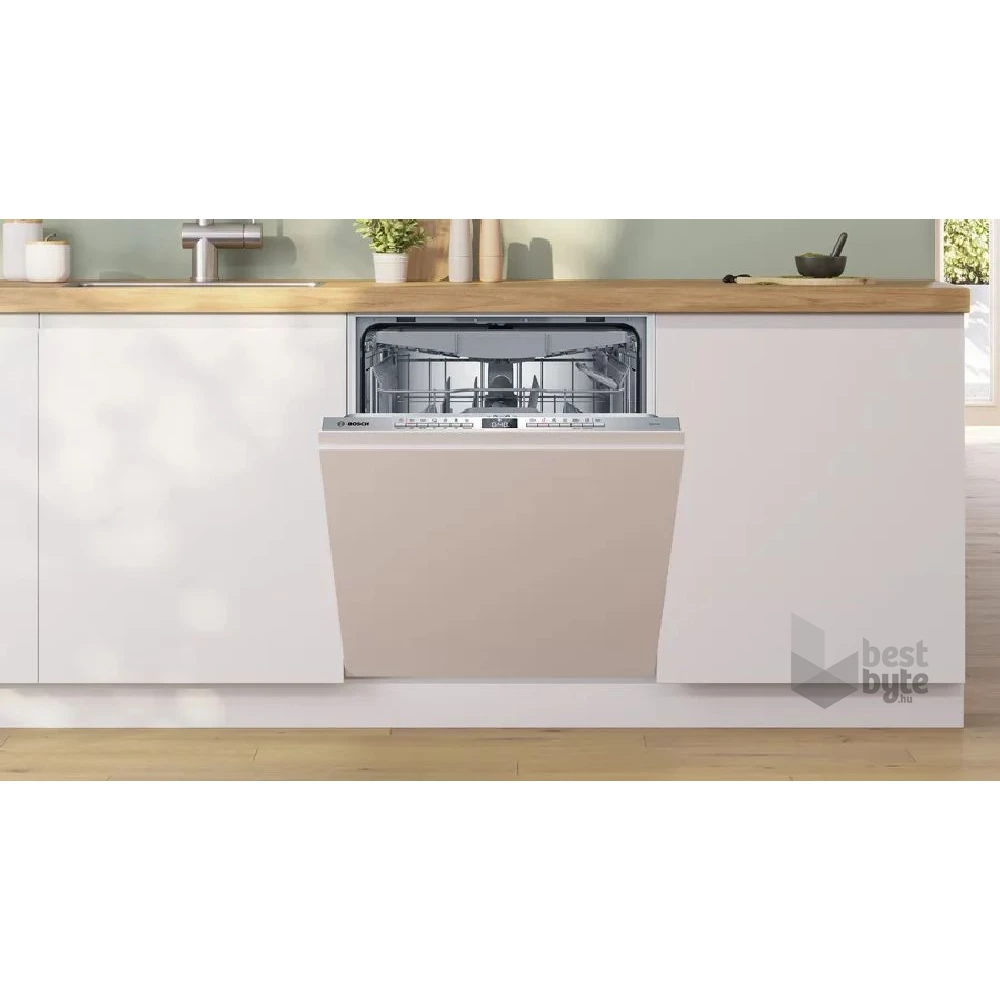 Bosch SMV4EVX04E programok száma: 6, beépíthető, 13 terítékes mosogatógép 