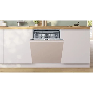 Bosch SMV4EVX04E ezüst, programok száma: 6, beépíthető, 13 terítékes mosogatógép 