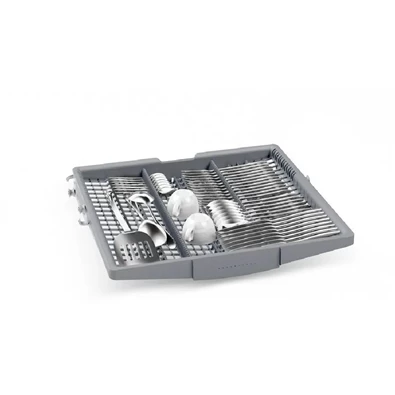 Bosch SMV4EVX04E ezüst, programok száma: 6, beépíthető, 13 terítékes mosogatógép 
