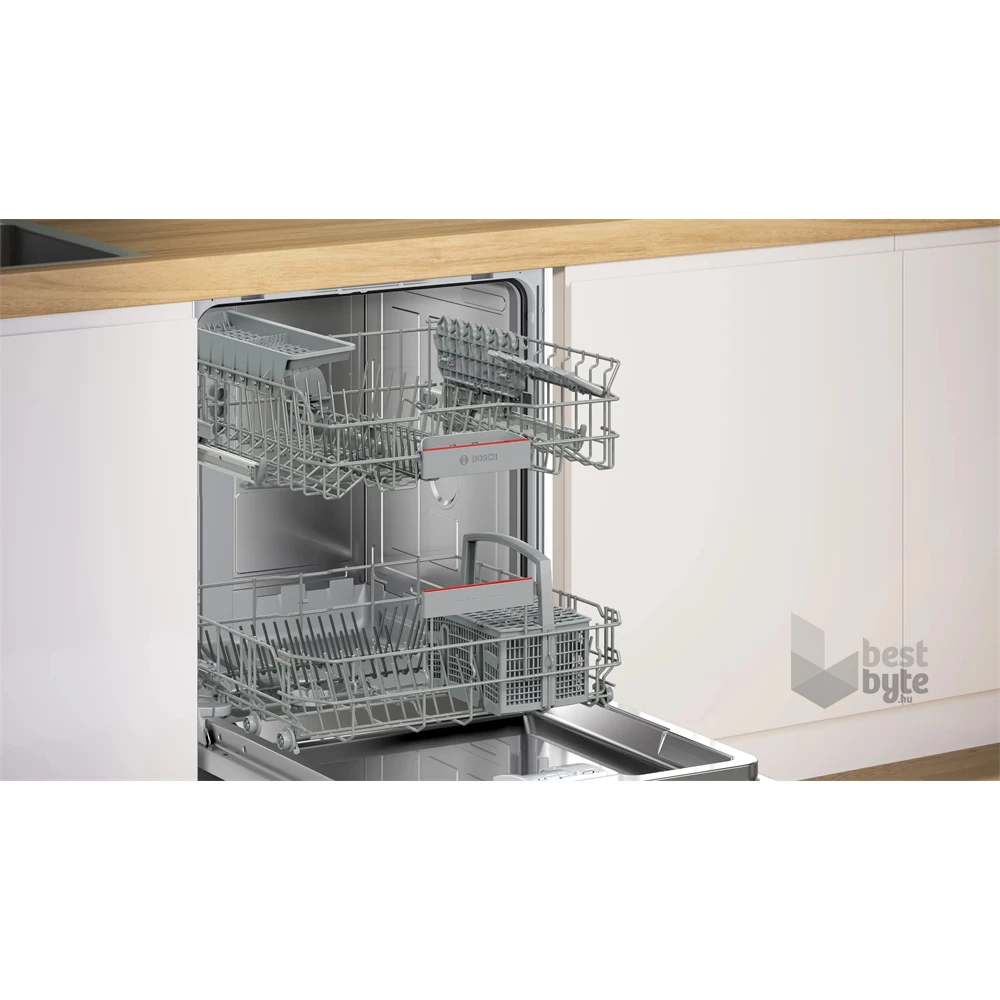 Bosch SMV4HTX00E beépíthető 13 terítékes mosogatógép