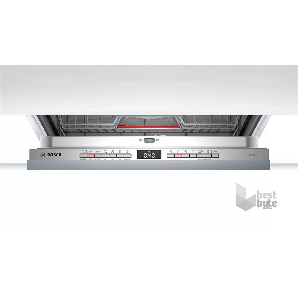 Bosch SMV4HVX33E programok száma: 13, beépíthető, 13 terítékes mosogatógép 