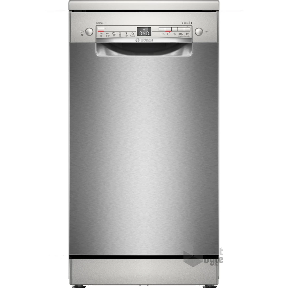 Bosch SPS2HMI58E inox, programok száma: 6, keskeny szabadonálló, 10 terítékes mosogatógép 