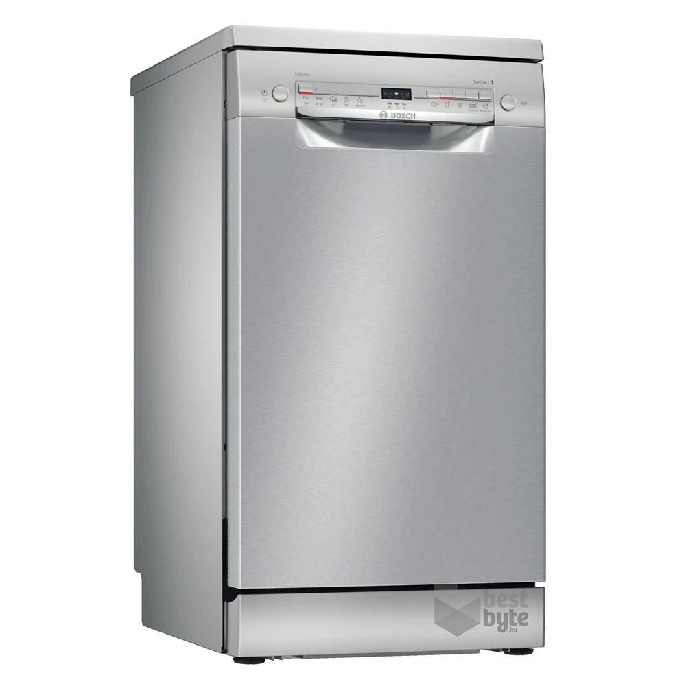 Bosch SPS2IKI04E inox, programok száma: 5, keskeny szabadonálló, 9 terítékes mosogatógép 
