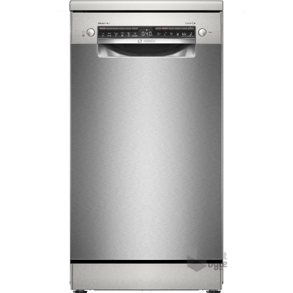 Bosch SPS4HMI49E inox, programok száma: 6, keskeny szabadonálló, 10 terítékes mosogatógép 