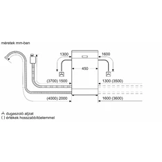 Bosch SPS4HMI49E inox, programok száma: 6, keskeny szabadonálló, 10 terítékes mosogatógép 