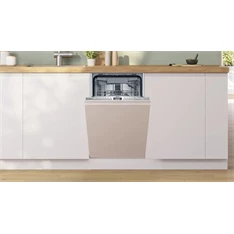 Bosch SPV4EMX17E ezüst, programok száma:6, beépíthető, 10 terítékes mosógatógép