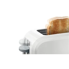 Bosch TAT3A001 fehér hosszúszeletes 2 szeletes kenyérpirító