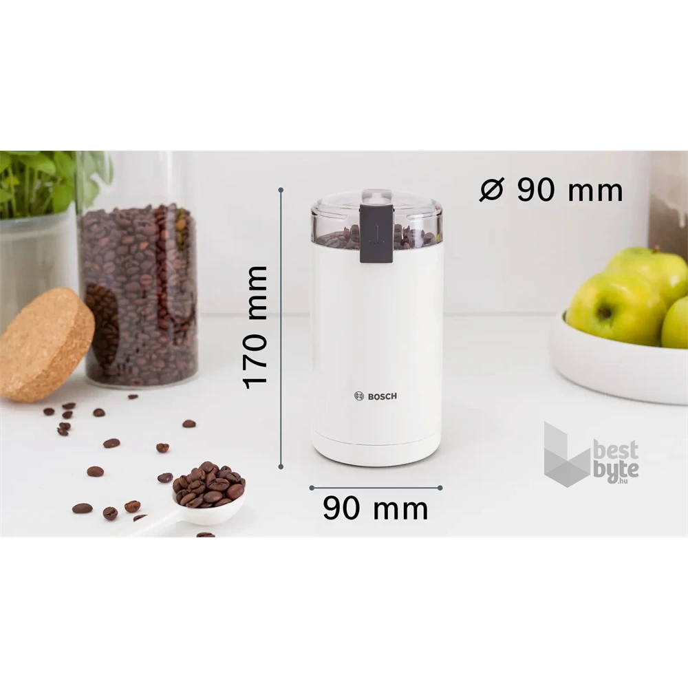 Bosch TSM6A011W fehér kávédaráló