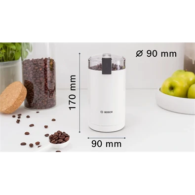 Bosch TSM6A011W fehér kávédaráló