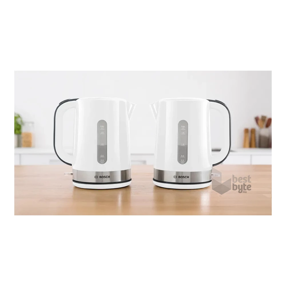 Bosch TWK6A511 1,7L-es fehér-szürke vízforraló