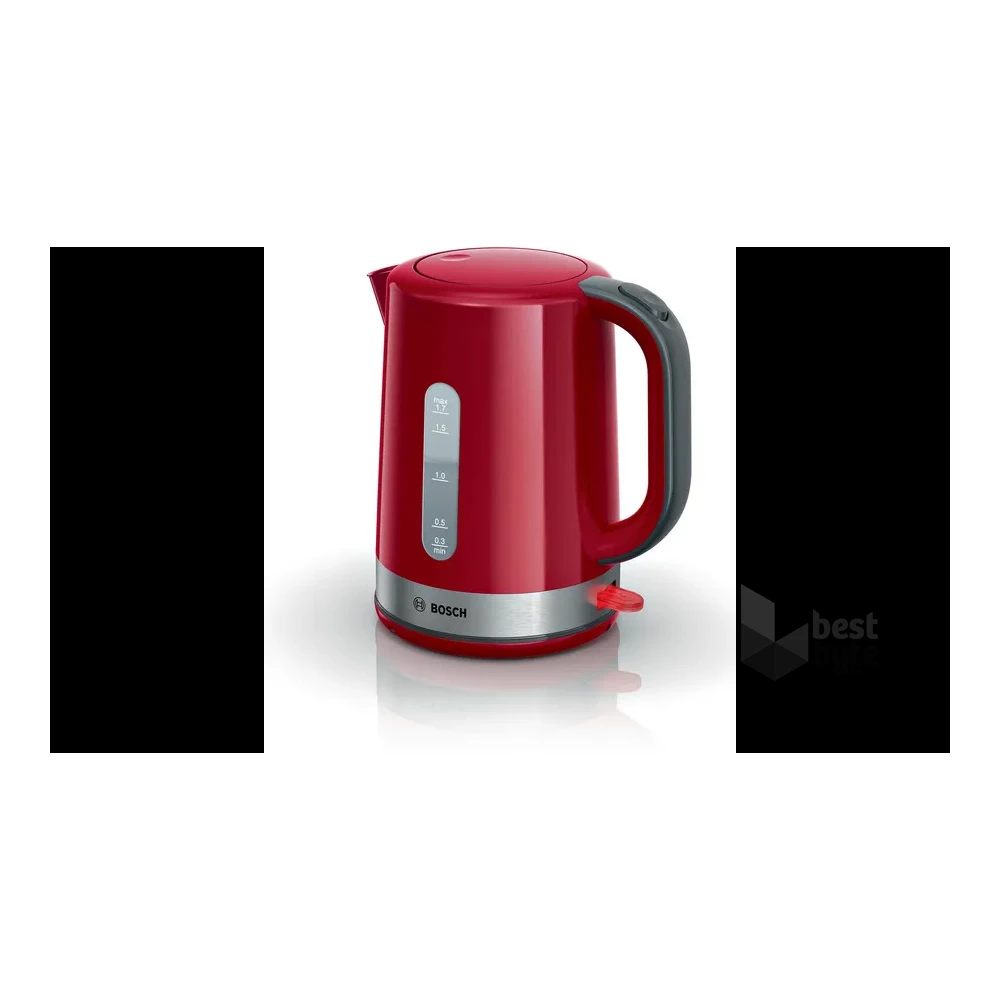 Bosch TWK6A514 1,7L-es vörös vízforraló