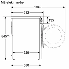 Bosch WGG242Z3BY 9 kg elöltöltős mosógép