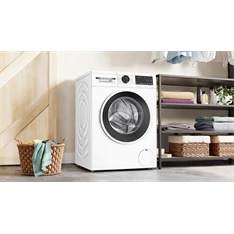 Bosch WGG2540NBY fehér, elöltöltős, max 1400ford,  10kg, gőzmosógép