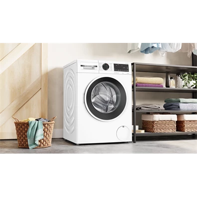Bosch WGG2540NBY fehér, elöltöltős, max 1400ford,  10kg, gőzmosógép
