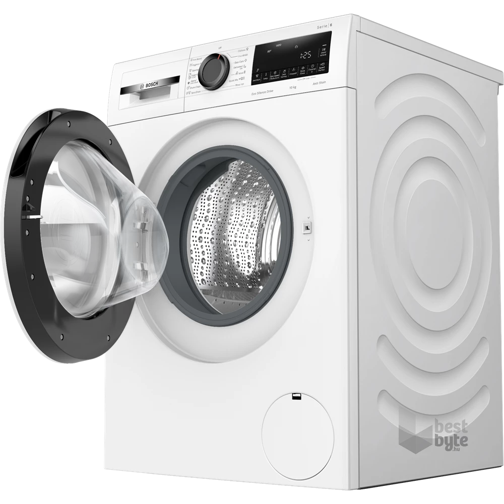 Bosch WGG2540NBY fehér, elöltöltős, max 1400ford,  10kg, gőzmosógép
