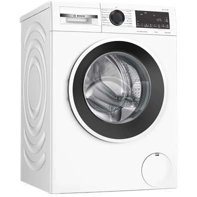 Bosch WGG2540NBY fehér, elöltöltős, max 1400ford,  10kg, gőzmosógép