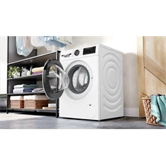 Bosch WGG2540NBY fehér, elöltöltős, max 1400ford,  10kg, gőzmosógép