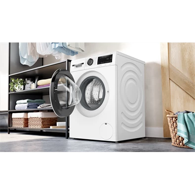 Bosch WGG2540NBY fehér, elöltöltős, max 1400ford,  10kg, gőzmosógép