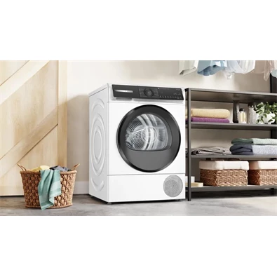 Bosch WQH245B6BY fehér-antracit, 9kg, hőszivattyús kondenzációs szárítógép