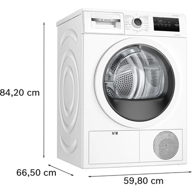 Bosch WTH85205BY 7kg hőszivattyús szárítógép 