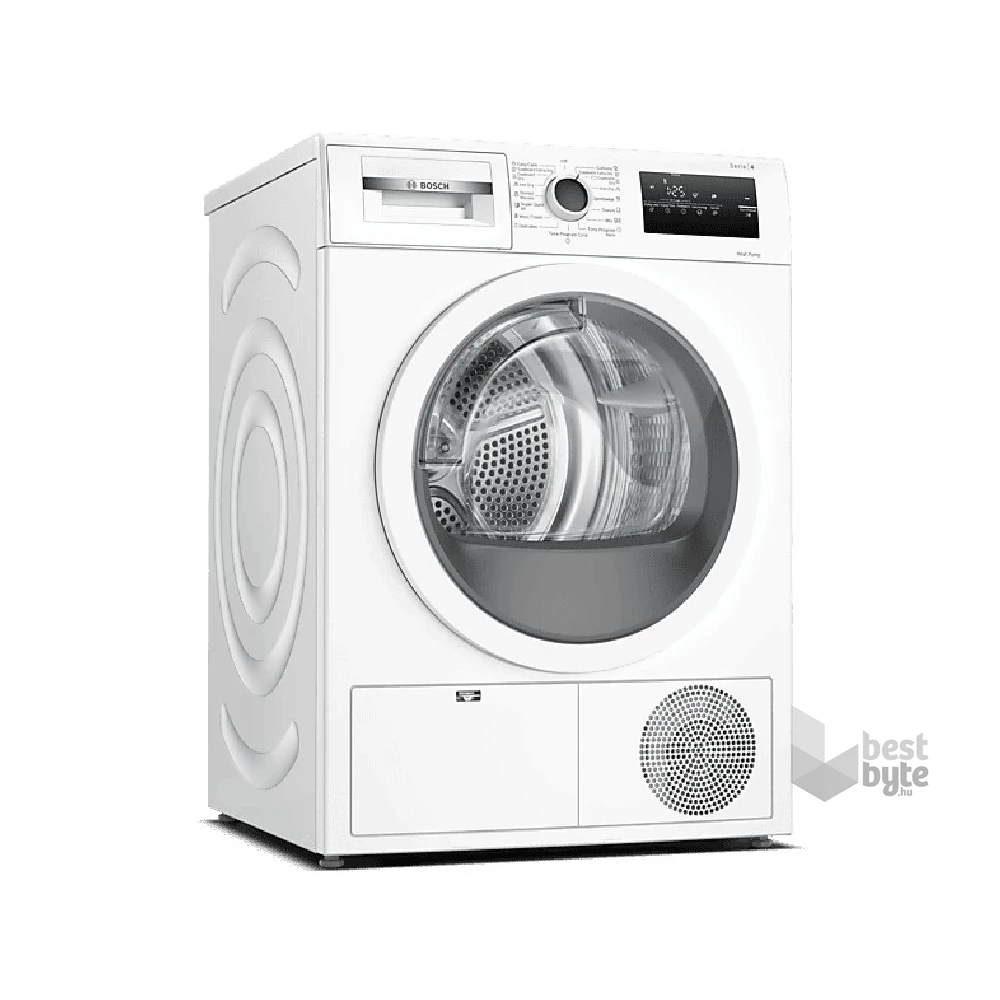 Bosch WTH85205BY fehér, 7 kg, hőszivattyús, szárítógép