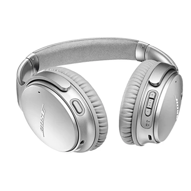 Bose QC35 QuietComfort II Bluetooth aktív zajszűrős mikrofonos ezüst fejhallgató