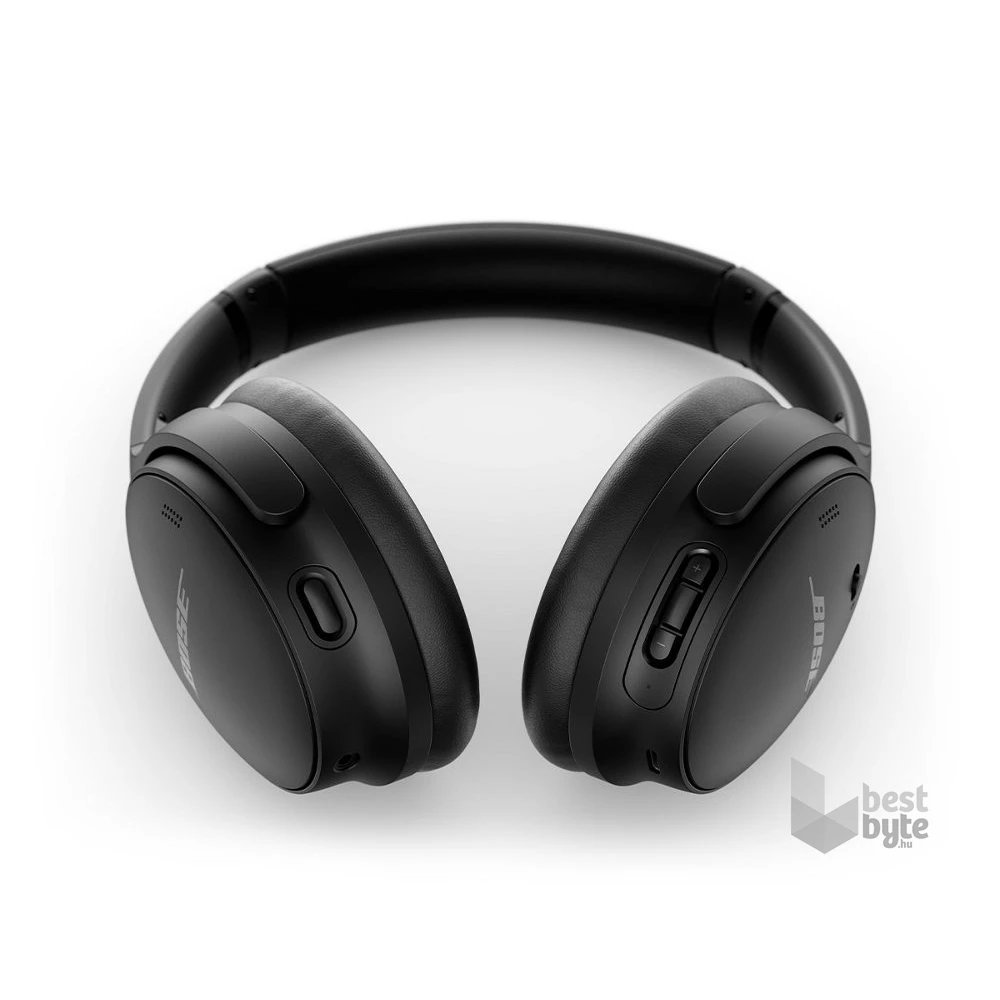 Bose QC45 QuietComfort® Acoustic Noise Cancelling® Bluetooth aktív zajszűrős fekete fejhallgató (Újracsomagolt)