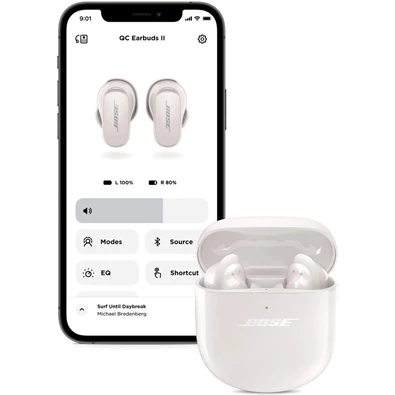 Bose QuietComfort® Earbuds II True Wireless Bluetooth aktív zajszűrős fehér fülhallgató
