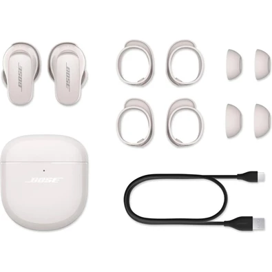 Bose QuietComfort® Earbuds II True Wireless Bluetooth aktív zajszűrős fehér fülhallgató