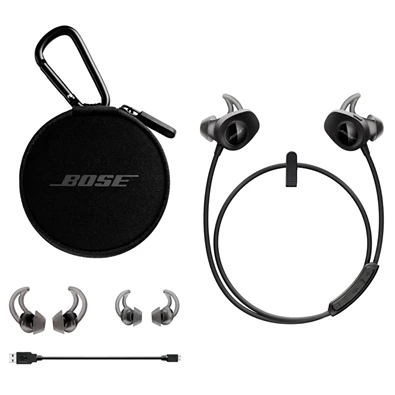 Bose SoundSport Bluetooth IE fekete sport fülhallgató headset