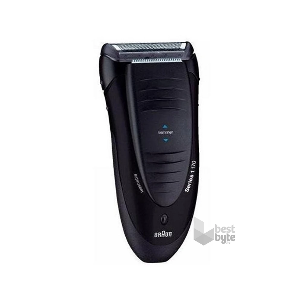 Braun 1-170s fekete férfi borotva