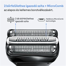 Braun 3-3040 WD elektromos borotva