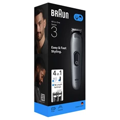 Braun AIO 3500 multifunkciós testszőrzet ápoló