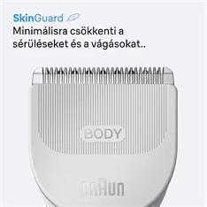 Braun BG 3530 bodygroomer testszőrzet ápoló