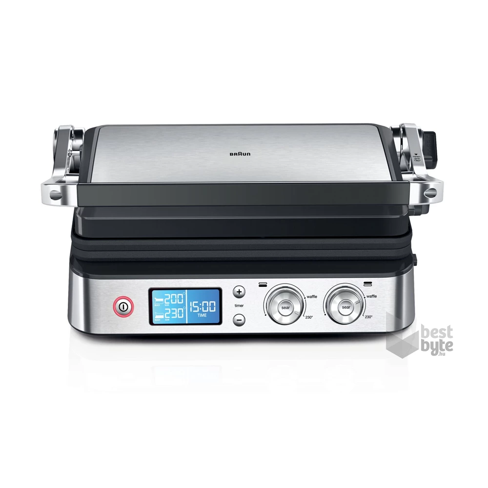 Braun CG9040 Multigrill alumínium kontaktgrill (Újszerű)