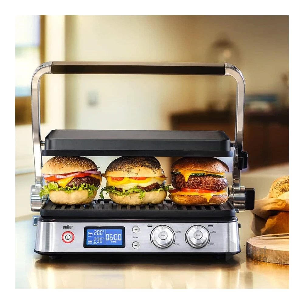 Braun CG9040 Multigrill alumínium kontaktgrill (Újszerű)