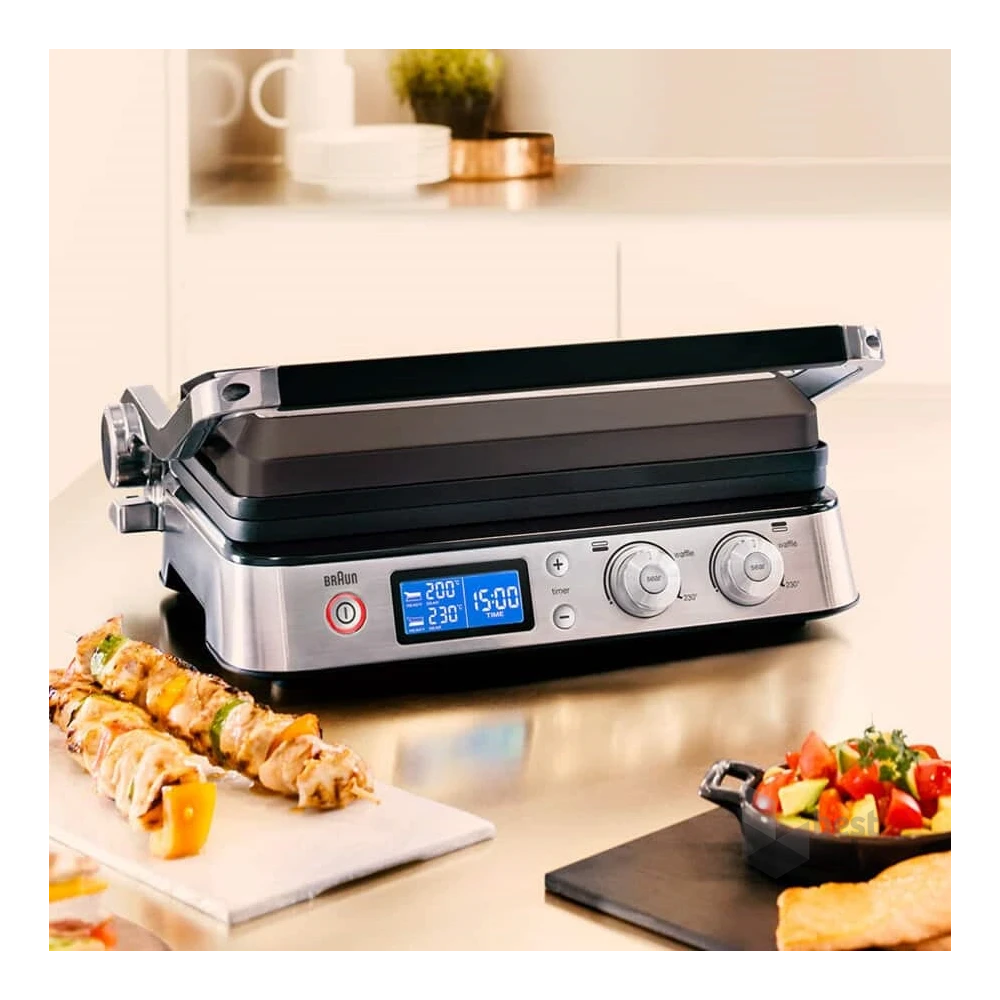 Braun CG9040 Multigrill alumínium kontaktgrill (Újszerű)