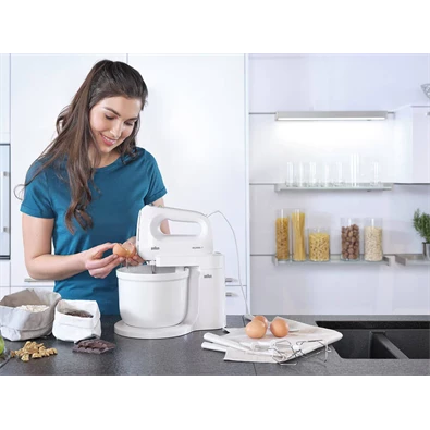 Braun HM1070WH MultiMix 1 fehér tálas mixer