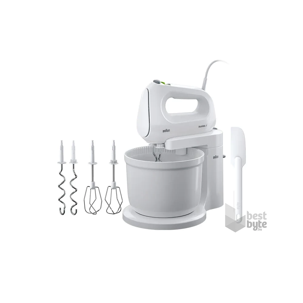 Braun HM1070WH MultiMix 1 fehér tálas mixer