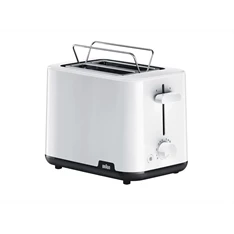 Braun HT 1010WH fehér 2 szeletes kenyérpirító