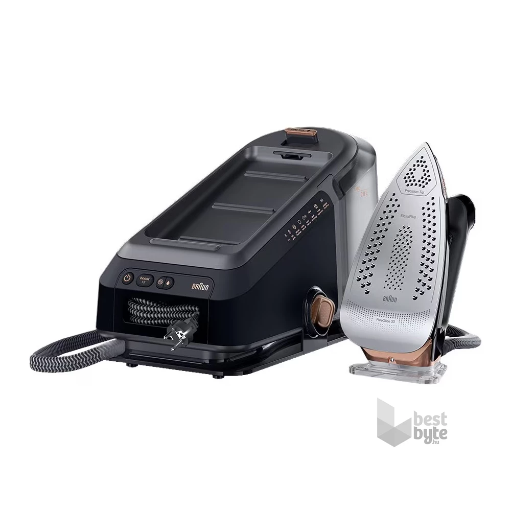 Braun IS7286BK fekete gőzállomás