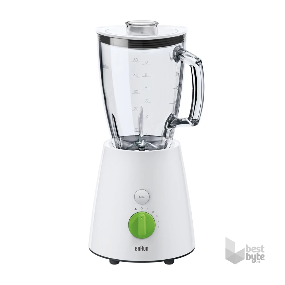 Braun JB 3060 fehér üvegkelyhes turmix