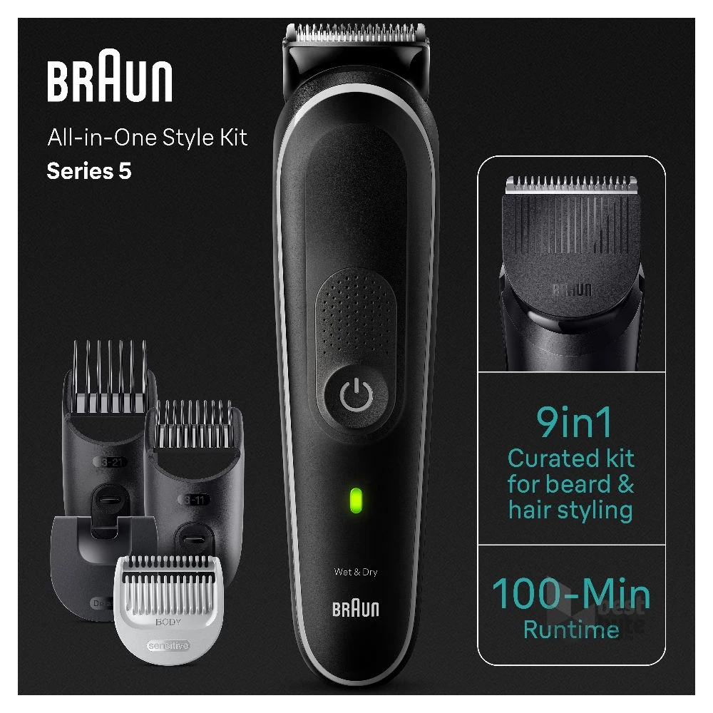 Braun MGK5410 multifunkciós testszőrzet ápoló