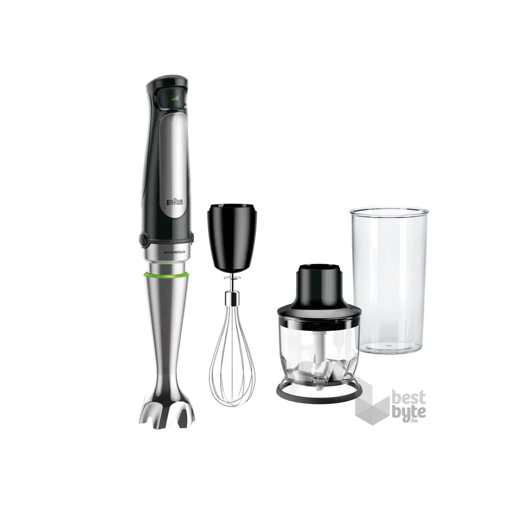 Braun MQ7025X MultiQuick 7 3in1 fekete-ezüst botmixer
