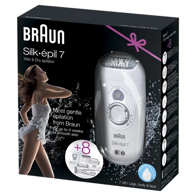 Braun SE7-561 epilátor bikinivonal formázóval