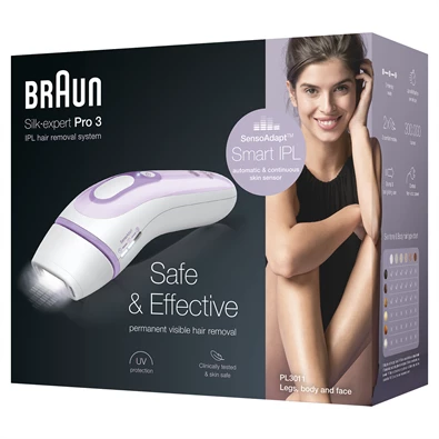 Braun Silk-expert Pro 3 PL3012 IPL villanófényes szőrtelenítő