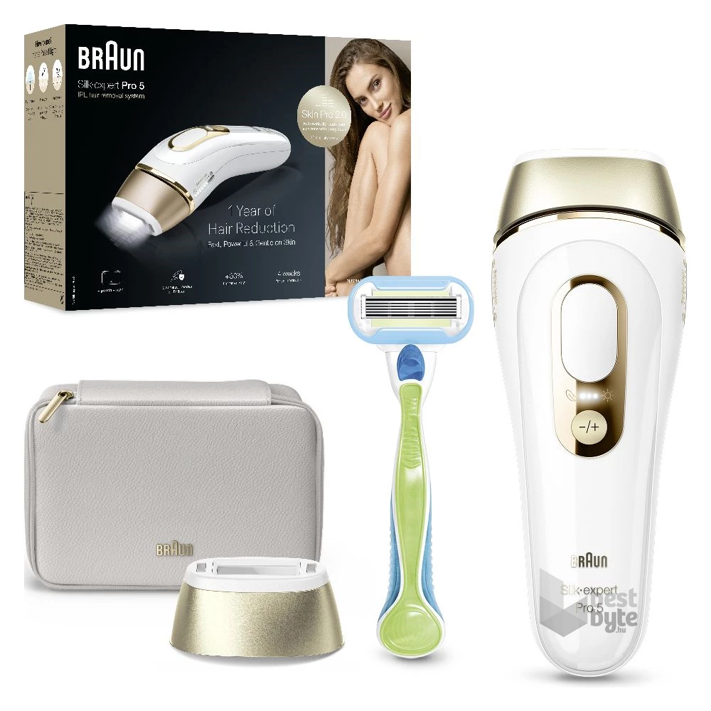 Braun SILK-EXPERT IPL PL5052 villanófényes szőrtelenítő